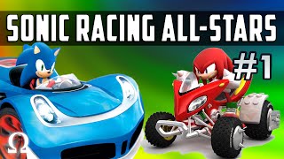 GOTTA GO FAST SUPER SONIC SPEED  Sonic Racing All Stars Transformed Ft Friends [upl. by Tnomal]