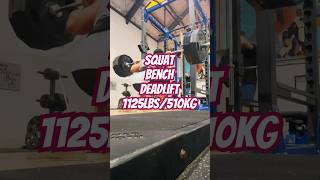 Testing my strength 1125lbs510kg total [upl. by Scevour]