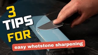 3 Tips Beginners Guide to Whetstone Sharpening [upl. by Nedrah896]