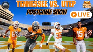 Tennessee vs UTEP Live Postgame Show [upl. by Irik762]