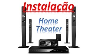 Home Theater Philips HTD 51 informações e Instalação [upl. by Nnylrebma]