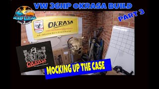 Okrasa 36 hp motor build  Case prep and mock up PART ONE vintagespeed [upl. by Agarhs266]