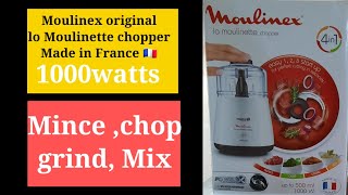 Moulinex moulinette chopper Unboxsing 2021 [upl. by Anohr]