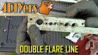 How to Properly Double Flare a Brake or Fuel Line [upl. by Kcirdes]