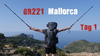 GR221 Mallorca Fernwanderweg  Tag 1 [upl. by Nomolos]