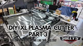 DIY CNC Plasma Cutter Part 3 JDs Garage CNC Plasma cutter on steroids [upl. by Ydnyc]