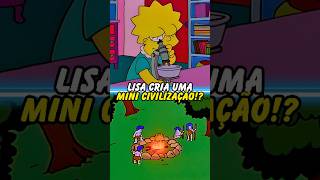 LISA CRIA UMA MINI CIVILIZAÇÃO simpsons thesimpsons shorts homer bart [upl. by Hillyer922]