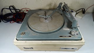 TOCADISCOS TURNTABLE VALVULAR PANORAMIC WINCO ARGENTINA 1968 RESTAURACION P1 [upl. by Elrahc654]