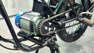 How to make a electric bike in cheap price [upl. by Ragas]