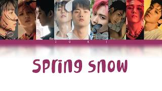 Spring Snow 봄눈  Pentagon 펜타곤 HANROMENG COLOR CODED LYRICS [upl. by Gisela618]