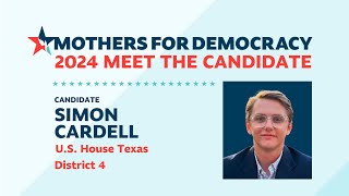 Simon Cardell US House Texas HD 4 [upl. by Ireva]