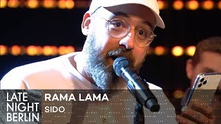 Sido singt für Frau Charlotte und bekommt Ärger bei RAMA LAMA  Late Night Berlin  ProSieben [upl. by Enneicul779]