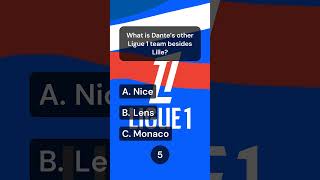 Ligue 1🇫🇷⚽👕👟 trivia football quiz soccer [upl. by Kcirderfla687]