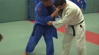 SumiGaeshi variation by Mike Pechina  Cahills Judo Academy [upl. by Yerfoeg]