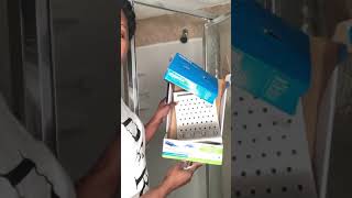 How to install a Oxygenics curve shower head part 1 [upl. by Melvyn]