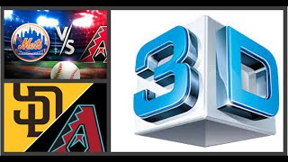 METS vs BREWERS LIVE 3D SCOREBOARD  Dbacks vs Padres to follow w scores updates  MLB Wildard race [upl. by Norvell205]