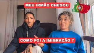 Como foi a imigração de Lisboa 2024 portugal [upl. by Gery]