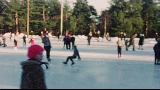 1950tallet Skøyter på Tønsberg stadion [upl. by Yanehs261]