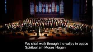 HAUSRUCKVOICES  We shall walk through the valley  Moses Hogan [upl. by Ernesto]