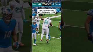 How to do FAKE SLIDE Madden 24 Subscribe for more 🫶🏻 madden madden24 fyp [upl. by Haeckel]