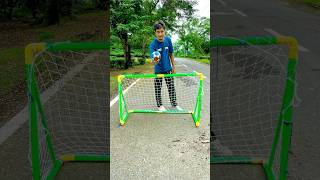 New football goal post set with netball ⚽️ Indoor outdoor fitting football sports games [upl. by Ardnaxela]