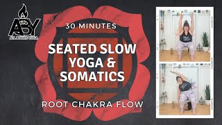 30 Minuted Seated Yoga For The Root Chakra [upl. by Kopaz45]