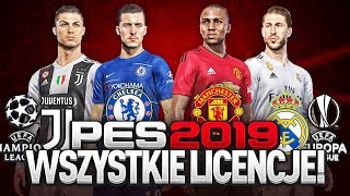 PES 2019 ZE WSZYSTKIMI LICENCJAMI ⚽ JAK TO ZROBIĆ [upl. by Okechuku964]