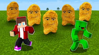 JJ and Mikey VS Roblox Gegagedigedagedago CHALLENGE in Minecraft  Maizen Minecraft [upl. by Fitzger]