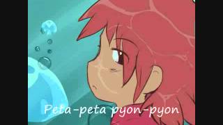 Ponyo Japanese Lyrics [upl. by Llerryt]