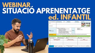 WEBINAR Situació daprenentatge ED INFANTIL [upl. by Levina]