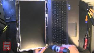 HP PROBOOK 6560B lcd screen LCD SCREEN INSTALLATION [upl. by Gunthar]