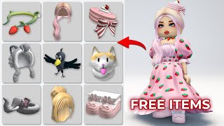 HURRY GET NEW ROBLOX FREE UGC ITEMS 🤗🥰 [upl. by Polinski]