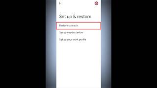 How to Recover Deleted Contacts on Android shorts [upl. by Nahoj]