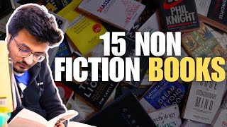 15 Amazing Non Fiction Books summarized in one minute or less 🎯 [upl. by Olifoet]