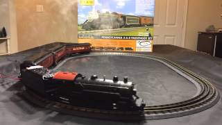 MTH RailKing 460 RTR Steam Passenger Train Set [upl. by Otrevlig]