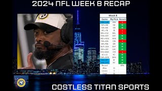 My Recap of the 2024 NFL Week 8  Costless Titan [upl. by Riva]