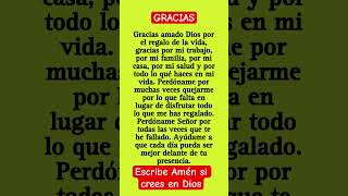 GRACIAS PADRE CELESTIAL dios fe diosesbueno amen amor jesus frases jesuschrist [upl. by Coniah]