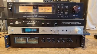 Noise Reduction Comparison  DBX II Sanyo SuperD Nakamichi HighCOM II and Toshiba ADRES [upl. by Bara]