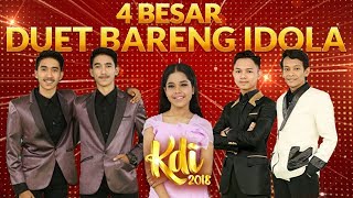 BIKIN IRI Ini Dia 4 Besar KDI 2018 yg Duet Bareng Idolanya [upl. by Seidule]