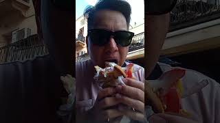 Gyros in chania chania greece travel cruisetravel food thecruisetraveler [upl. by Adahs]