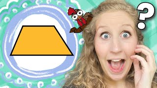 What is a trapezoid  Quadrilaterals for Kids [upl. by Eiliab]