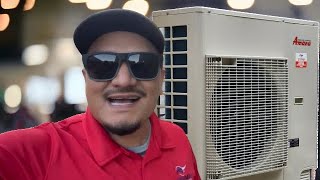 Amana S Heat Pump  Corinth TX Installation by Prime AC and Heat [upl. by Idram]