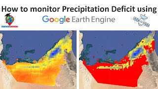 How to monitor Precipitation Deficit using Google Earth Engine  CHIRPS [upl. by Ziza]