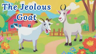 The Jeolous Goat  Short Moral Story  English Stories For Kids [upl. by Ahseekal512]