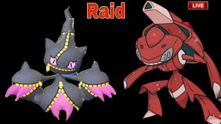 🔴Live genesect amp mega banette raid 🎯 by rrslive in pokemon go [upl. by Hcire615]