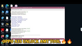 OPPO A3S UNLOCK ANDROID MULTI TOOL SE KAISE KARE 🔥 OPPO A3S A5 A7 REALME 2 C1 AMT TOOL SE UNLOCK 🔥🔥 [upl. by Devol]