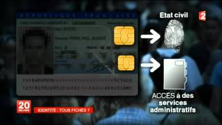 Cartes didentité biometriques  Fichage universel [upl. by Gloriana]