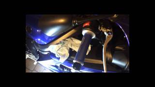 Yamaha R6  R6S hand grip installation [upl. by Gnep788]