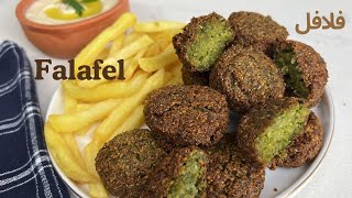 A Traditional Way For Perfect FALAFEL at Home  فلافل مقرمشة [upl. by Nadeau]