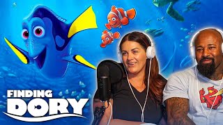 Finding Dory 2016  MOVIE REACTION  FIRST TIME WATCHING [upl. by Ffirahs]